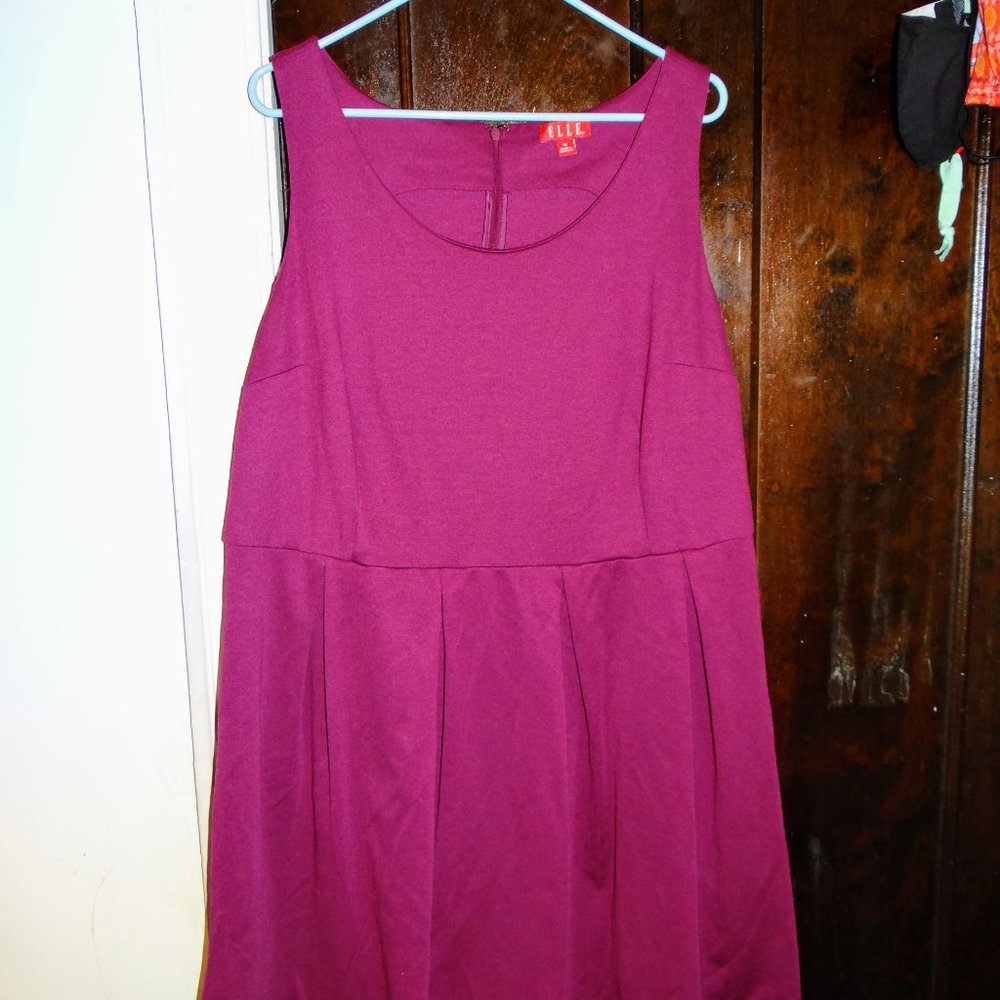 Elle Sleeveless Purple Dress